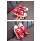 2024 frühling und Herbst Neue kinder Jungen Mädchen Leinwand Schuhe Kleine Weiße Schuhe Verschiedene freizeitschuhe