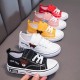2024 frühling und Herbst Neue kinder Jungen Mädchen Leinwand Schuhe Kleine Weiße Schuhe Verschiedene freizeitschuhe