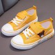 2024 frühling und Herbst Neue kinder Jungen Mädchen Leinwand Schuhe Kleine Weiße Schuhe Verschiedene freizeitschuhe