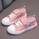 2024 frühling und Herbst Neue kinder Jungen Mädchen Leinwand Schuhe Kleine Weiße Schuhe Verschiedene freizeitschuhe