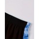 Ultra-atmungsaktives Batik-Sportset für Jungen, 2-teilig – schnell trocknendes Kurzarm-T-Shirt und bequeme Shorts mit RUN-Aufdruck – perfekte Sommerkleidung für stilvolle Kinder