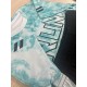 Ultra-atmungsaktives Batik-Sportset für Jungen, 2-teilig – schnell trocknendes Kurzarm-T-Shirt und bequeme Shorts mit RUN-Aufdruck – perfekte Sommerkleidung für stilvolle Kinder