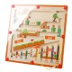 Magnetisches Zahlenlabyrinth – Montessori-Spielzeug – für Kinder ab 3 Jahren – Holzpuzzle-Aktivitätsbrett