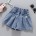 Faltenshorts für Mädchen