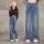 Hohle Hose mit weitem Bein  + $0,87 