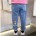 Gestickte Kaninchen-BG-Hose