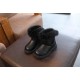 Solid Color New British Style Girls Casual Boots Plush Winter Soft Baby Boys Short Boots Kids Shoes Children Drop Shipping