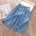 Dunkelblaue, kurze Hose mit Schleife