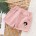 Rosa bestickte Shorts