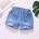 Jeansshorts mit Löchern